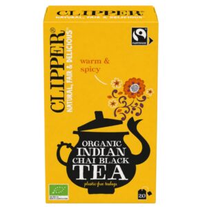 CLIPPER Herbata Czarna Indian Chai Fair Trade BIO 20*2,5g