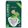 CLIPPER Herbata Zielona Chai z cynamonem i kardamonem FAIR TRADE BIO 20*2g CLIPPER Herbata Zielona Chai Fair Trade BIO 20*2g