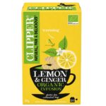 CLIPPER Herbatka Lemon&Ginger z imbirem i cytryną BIO 20*2,5g