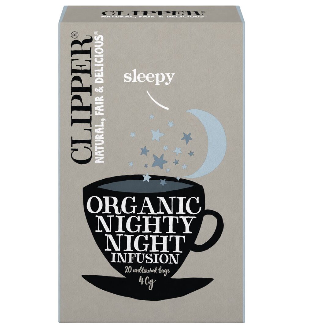 CLIPPER Herbatka Nighty Night z rumiankiem i melisą BIO 20*2g