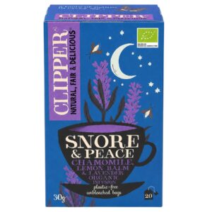 CLIPPER Herbatka Snore & Peace z melisą i lawendą BIO 20*1,5g