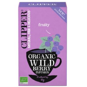 CLIPPER Herbatka Wild Berry BIO 20*2,5g
