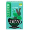 CLIPPER Herbatka Liquorice & Peppermint z lukrecją i miętą pieprzową BIO 20*1,5g CLIPPER Herbatka Liquorice&Peppermint z lukrecją i miętą BIO 20*1,5g