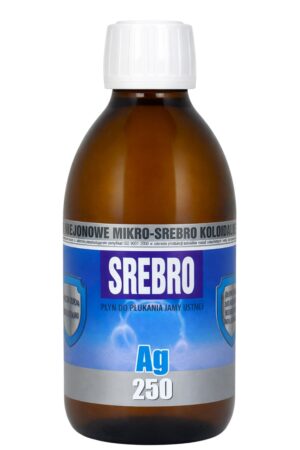 Mikro-Srebro koloidalne Ag250 25ppm 300ml PRO AKTIV
