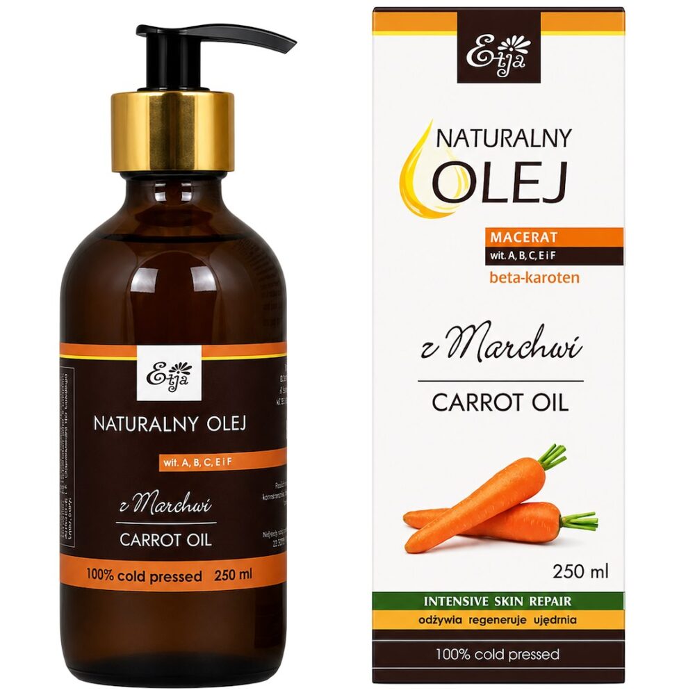 Olej z Marchwi (macerat z korzenia) 250ml ETJA