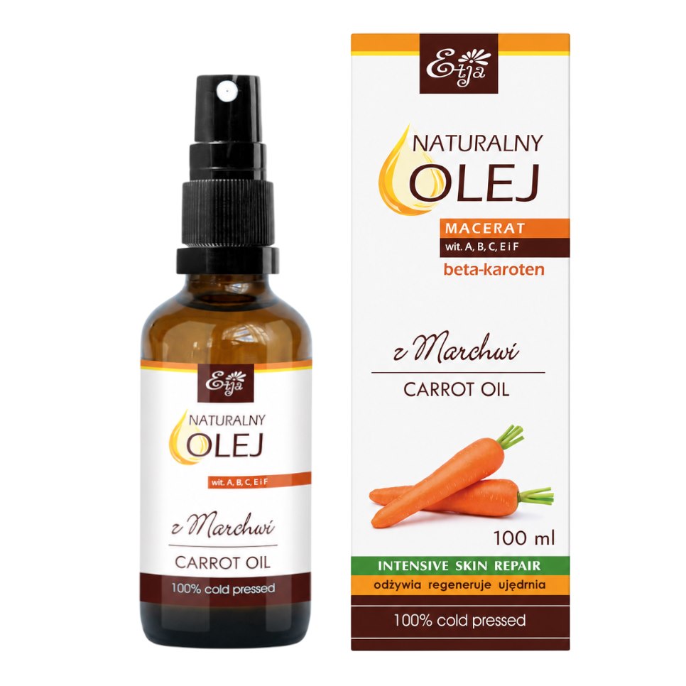 Olej z Marchwi (macerat z korzenia) 100ml ETJA