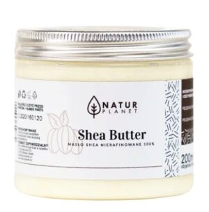 Masło Shea Nierafinowane 200ml NATUR PLANET