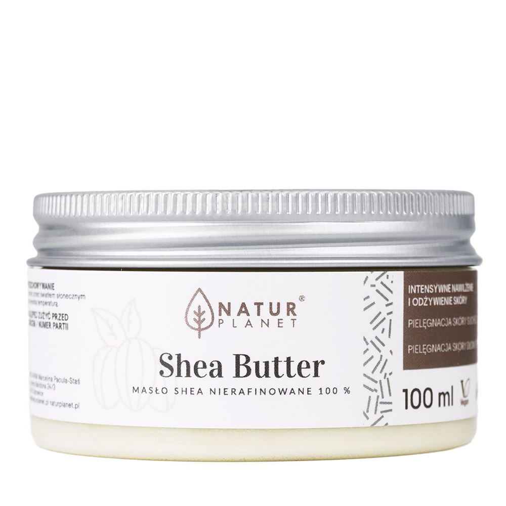 Masło Shea Nierafinowane 100ml NATUR PLANET