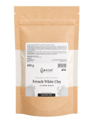 Glinka oryginalna francuska - Biała 100g NATUR PLANET
