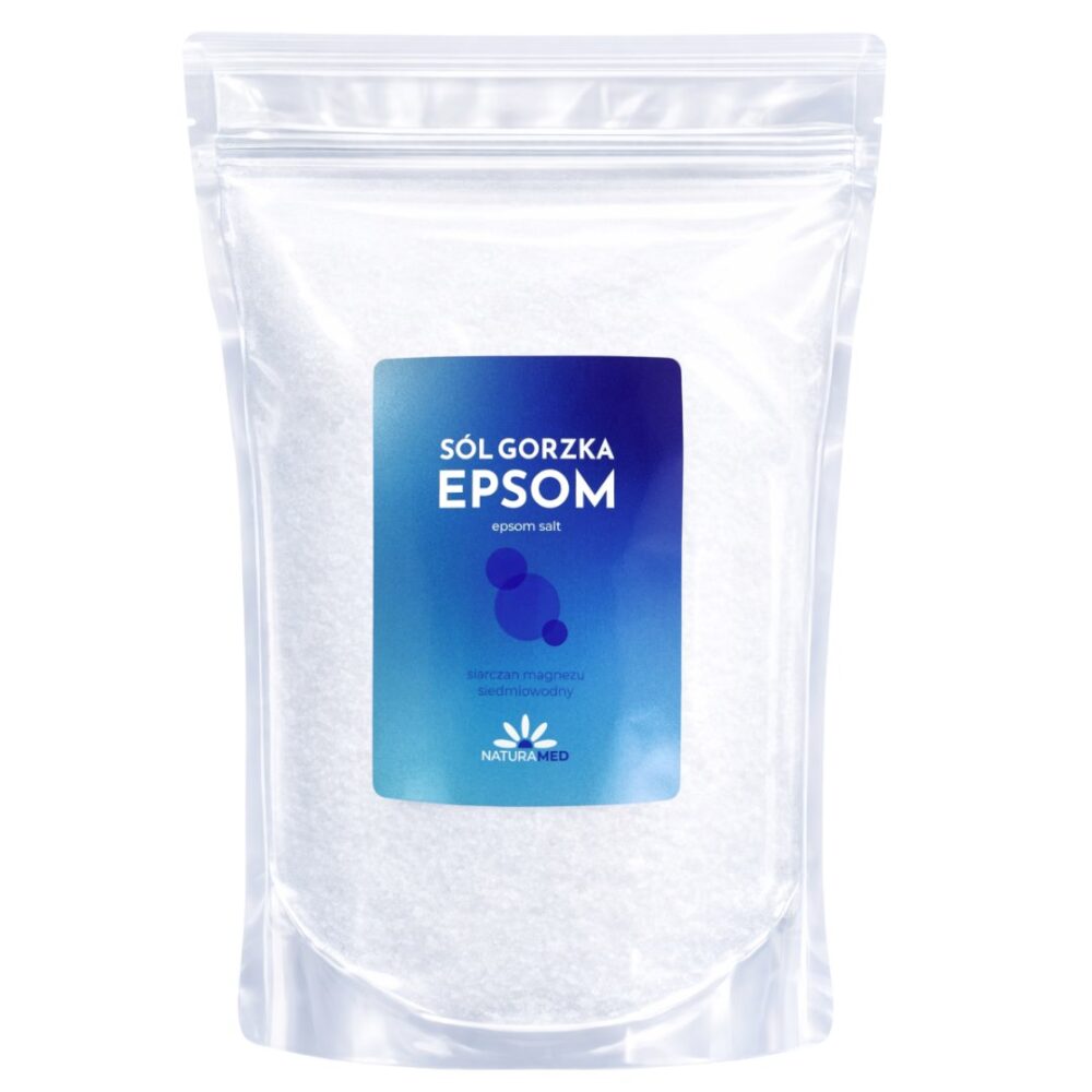 Sól gorzka EPSOM - siarczan magnezu 3kg NATURA-MED
