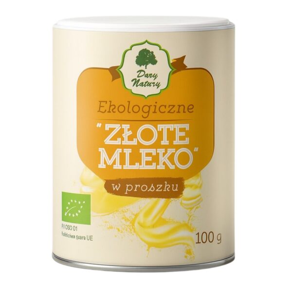 "Złote Mleko" w proszku BIO 100g DARY NATURY