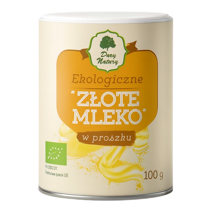 „Złote Mleko” w proszku BIO 100g DARY NATURY "Złote Mleko" w proszku BIO 100g DARY NATURY