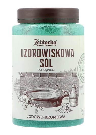 ZABŁOCKA Sól uzdrowiskowa 1,2kg zielona ZABŁOCKA Sól Uzdrowiskowa 1,2kg Zielona