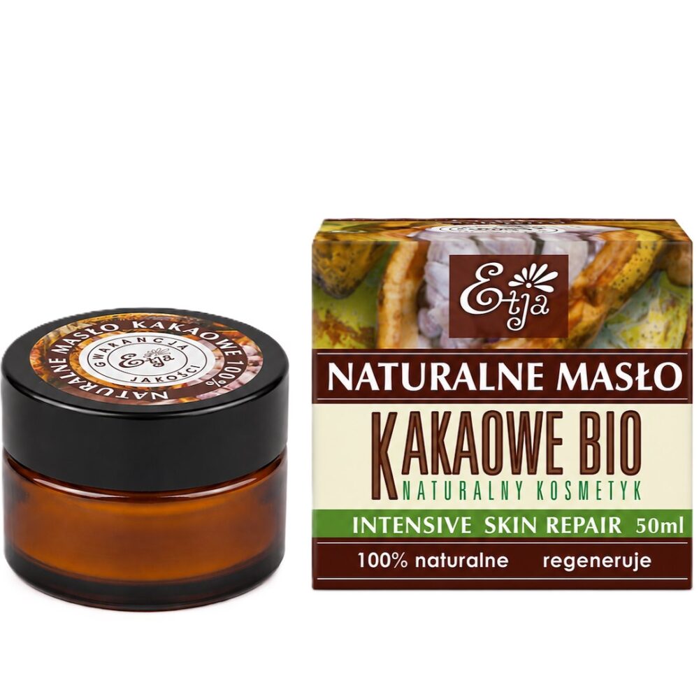 ETJA Masło Kakaowe EKO 50ml (słoiczek) Masło Kakaowe EKO 50ml (słoiczek) ETJA