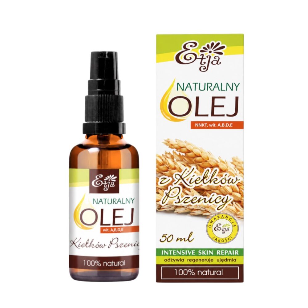 ETJA Olej z Kiełków Pszenicy 50ml Olej z Kiełków Pszenicy 50ml ETJA
