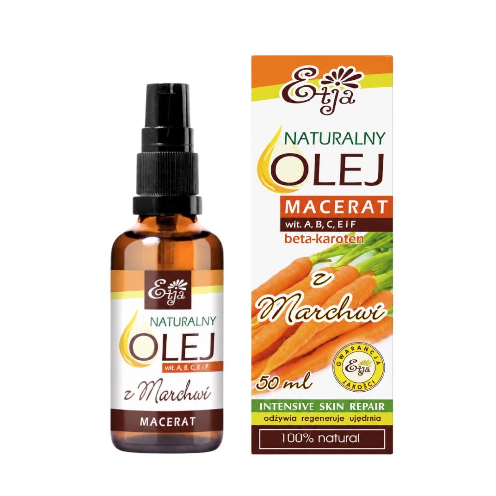 ETJA Olej z Marchwi (macerat z korzenia) 50ml Olej z Marchwi (macerat z korzenia) 50ml ETJA