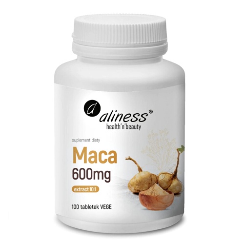 Maca Ekstrakt 600mg 100tabl. Aliness