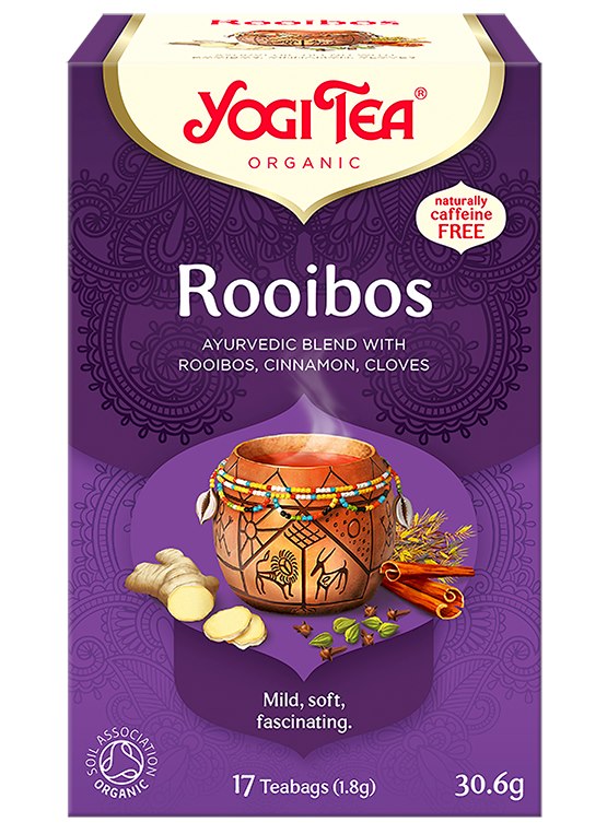 YOGI TEA Herbatka Rooibos z cynamonem i goździkami BIO 17*1,8g Herbata Rooibos z cynamonem i goździkami BIO 17*1,8g YOGI TEA