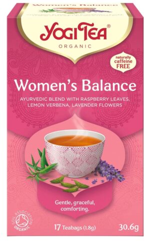 Herbatka ajurwedyjska Women's Balance BIO 17*1,8g YOGI TEA