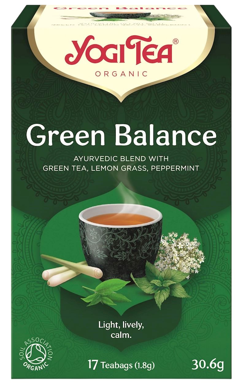 Herbata Green Balance BIO 17*1,8g YOGI TEA