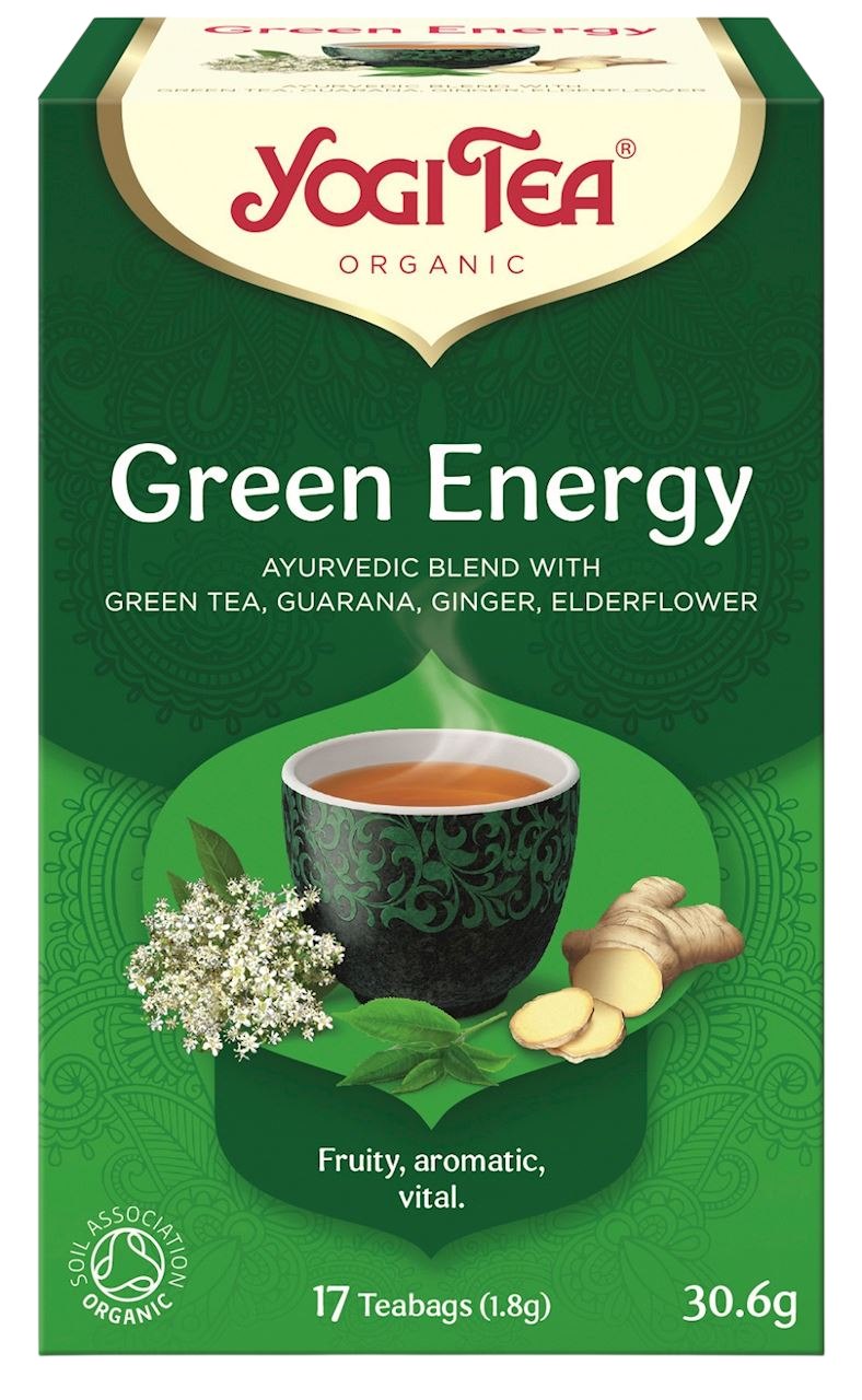 Herbata Green Energy BIO 17*1,8g YOGI TEA