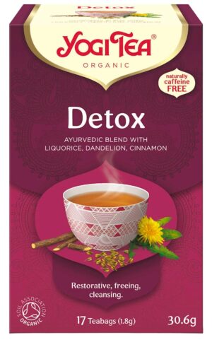 Herbatka ajurwedyjska Detox BIO 17*1,8g YOGI TEA