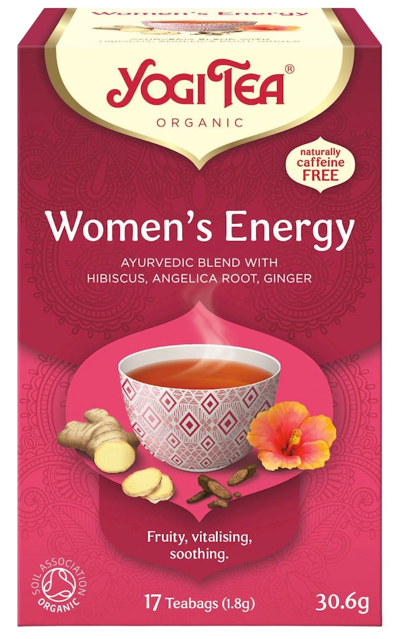 Herbatka ajurwedyjska Women's Energy BIO 17*1,8g YOGI TEA