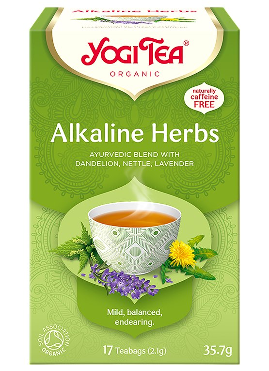 Herbatka Alkaliczne Zioła (Alkaline Herbs) BIO 17*2,1g YOGI TEA