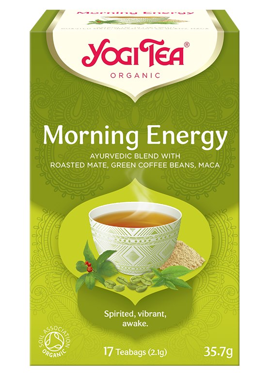 Herbatka ajurwedyjska Morning Energy BIO 17*2,1g YOGI TEA