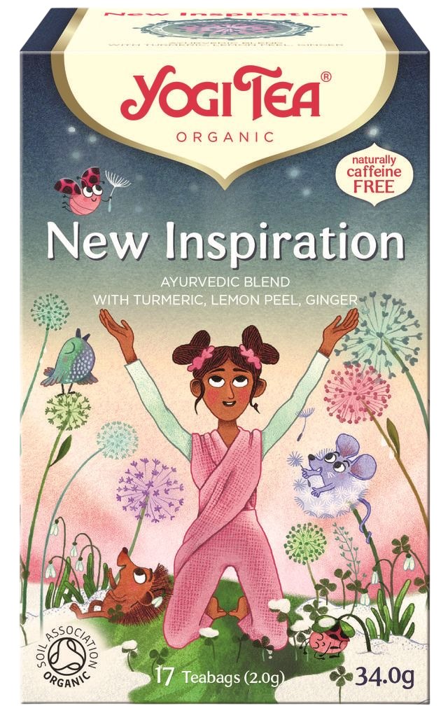 Herbatka Nowa Inspiracja New Inspiration BIO 17*2g YOGI TEA