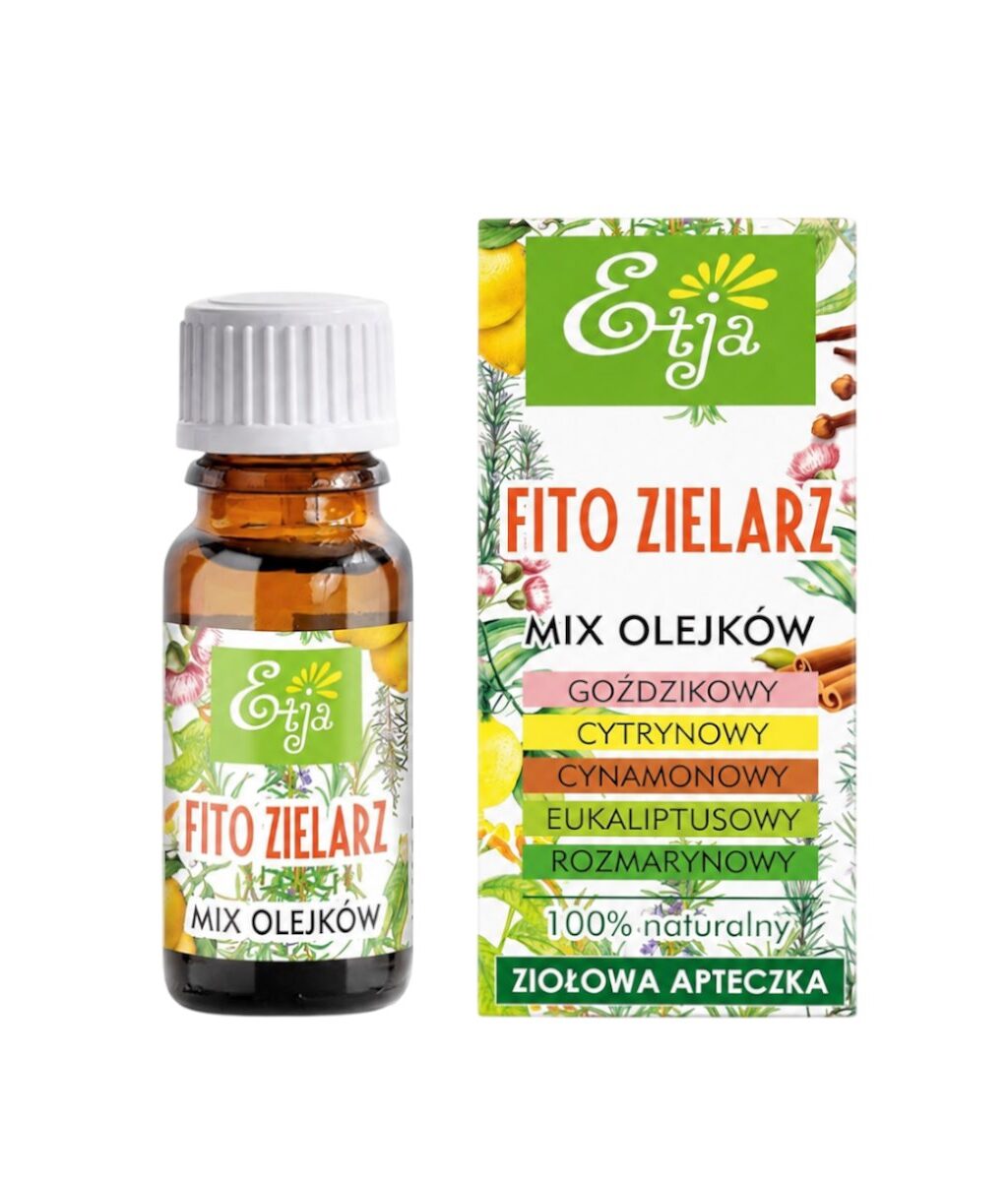 ETJA Fito Zielarz – mix 100% naturalnych olejków eterycznych 10ml Fito Zielarz - Mix 100% Olejków Eterycznych 10ml ETJA