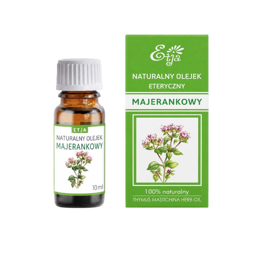 Olejek Eteryczny Naturalny Majerankowy 10ml ETJA