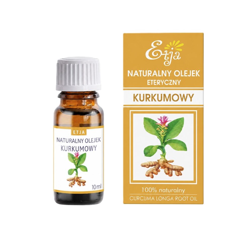 Olejek Eteryczny Naturalny Kurkumowy 10ml ETJA