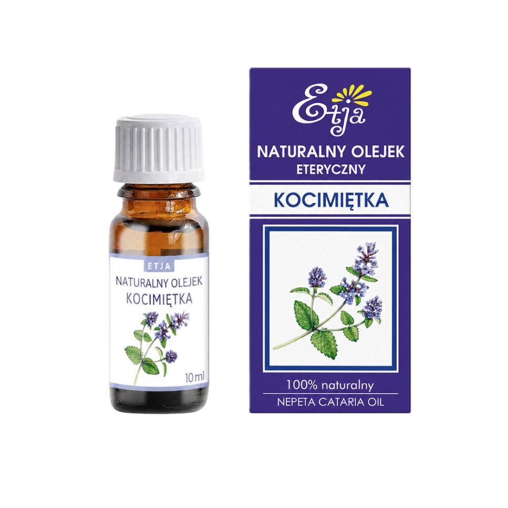 ETJA Olejek eteryczny naturalny – Kocimiętka 10ml Olejek Eteryczny Naturalny Kocimiętka 10ml ETJA
