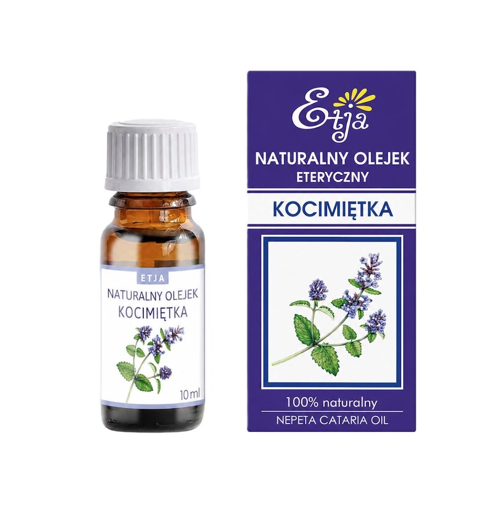 ETJA Olejek eteryczny naturalny – Kocimiętka 10ml Olejek Eteryczny Naturalny Kocimiętka 10ml ETJA