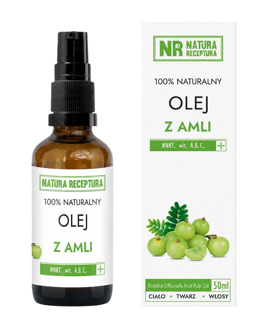 Olej z Amli 100% naturalny 50ml NATURA RECEPTURA Olej z Amli 100% naturalny 50ml NATURA RECEPTURA