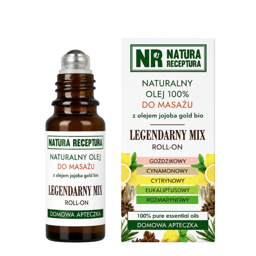 Olej do Masażu Legendarny Mix roll-on 10ml Natura Receptura