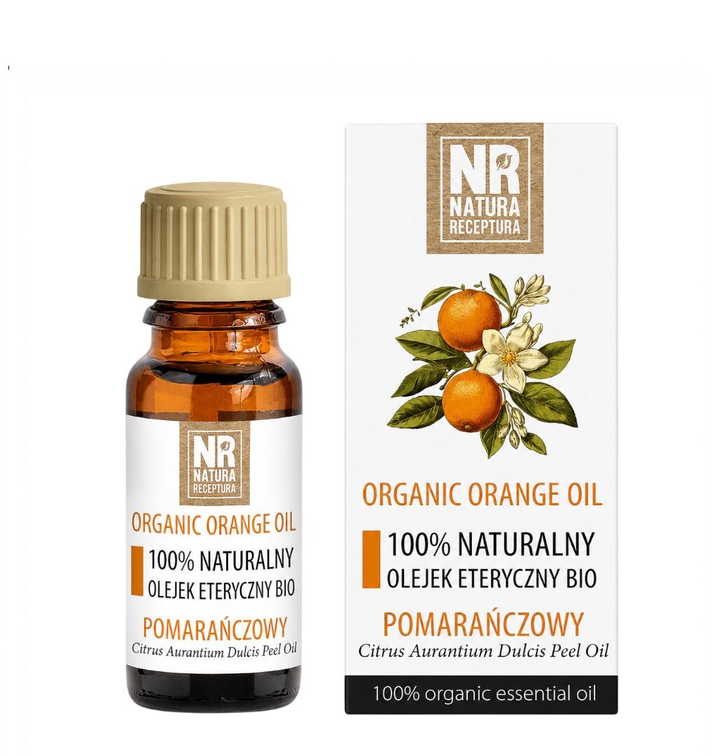Olejek Eteryczny BIO Pomarańczowy 10ml NATURA RECEPTURA