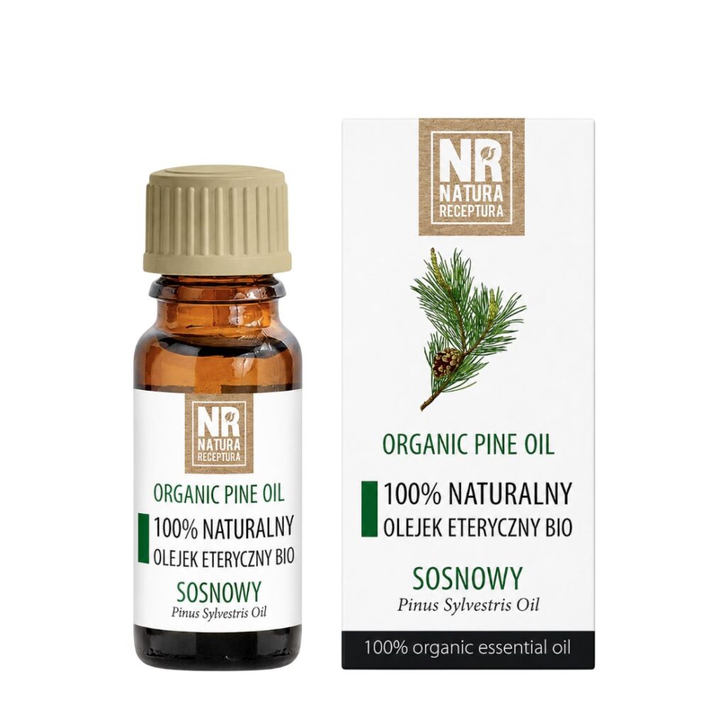 Olejek eteryczny naturalny EKO Sosnowy 10ml NATURA RECEPTURA Olejek Eteryczny BIO Sosnowy 10ml NATURA RECEPTURA