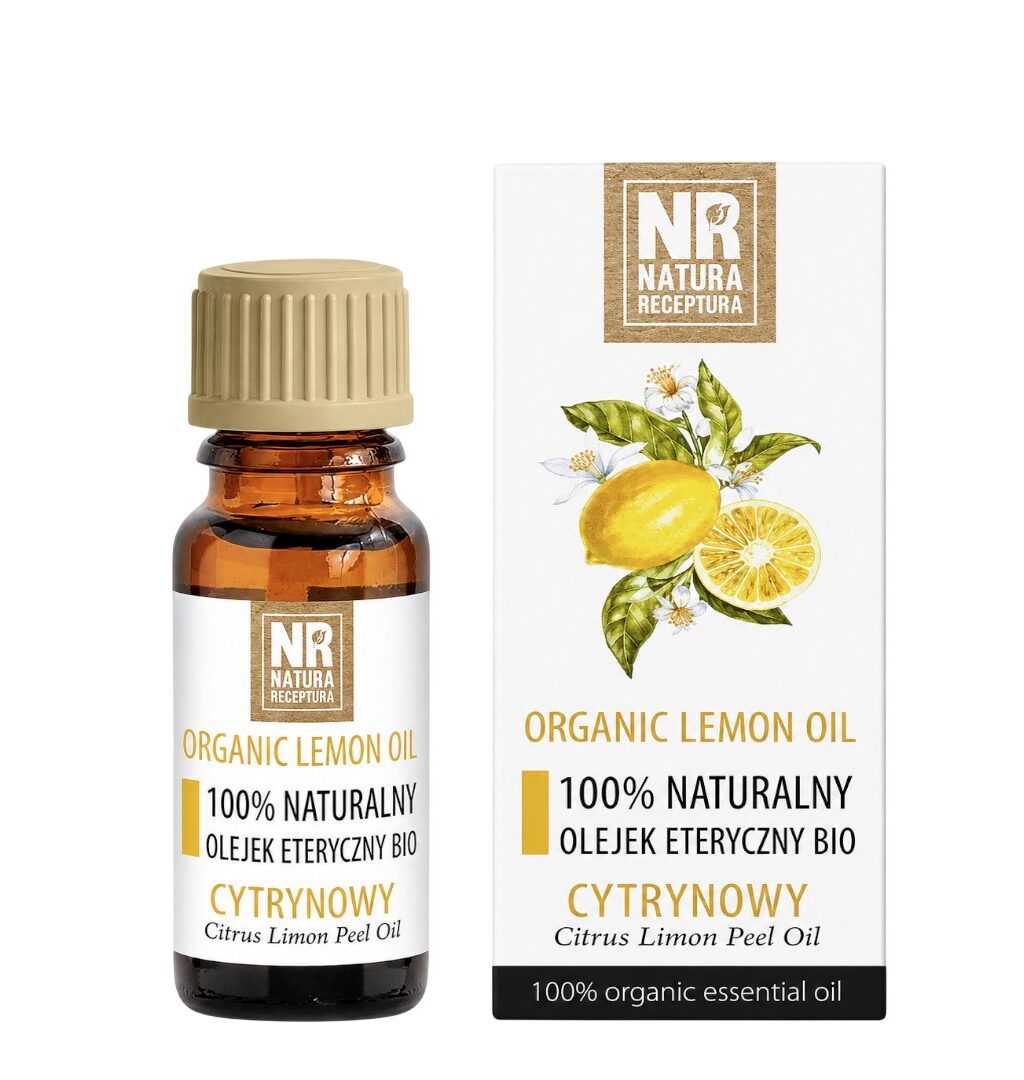 Olejek Eteryczny BIO Cytrynowy 10ml NATURA RECEPTURA