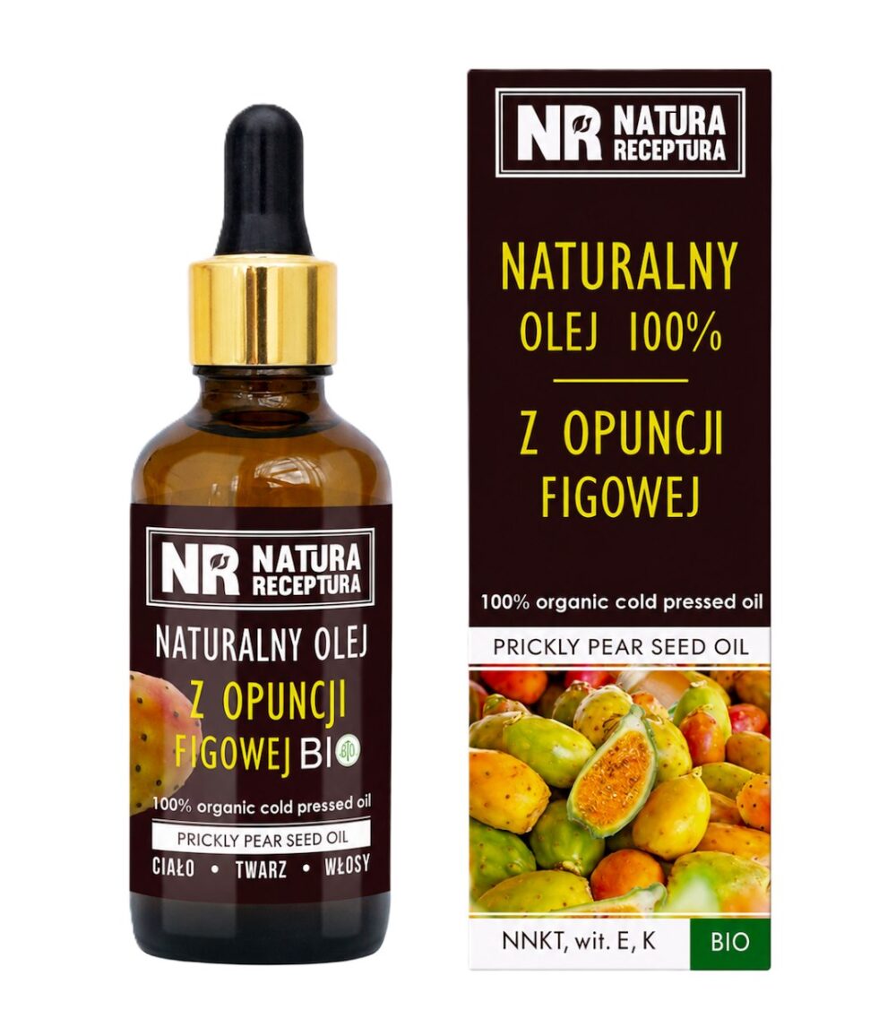 Olej z Opuncji Figowej 100% BIO 50ml NATURA RECEPTURA