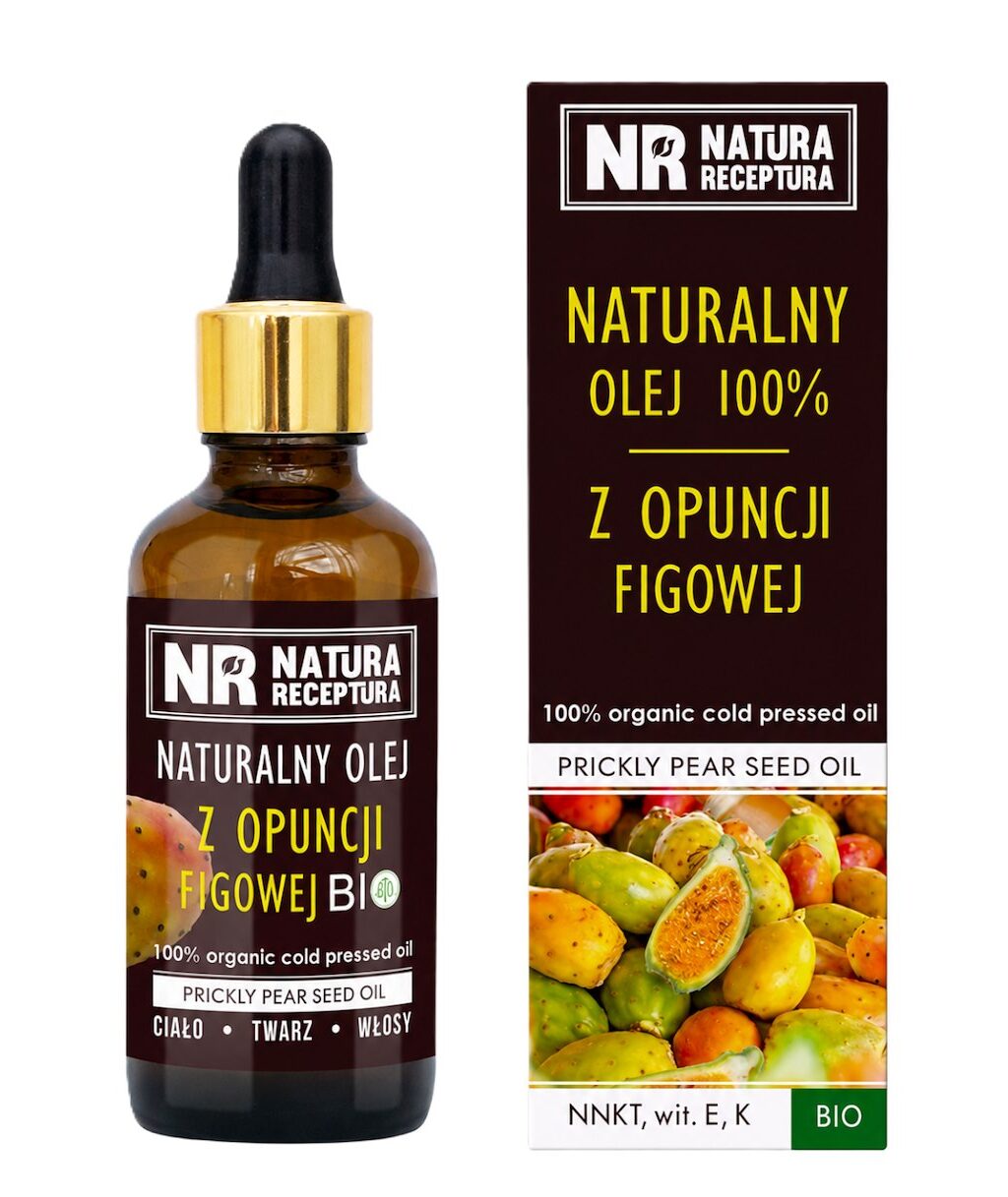 Olej z Opuncji Figowej 100% BIO 50ml NATURA RECEPTURA