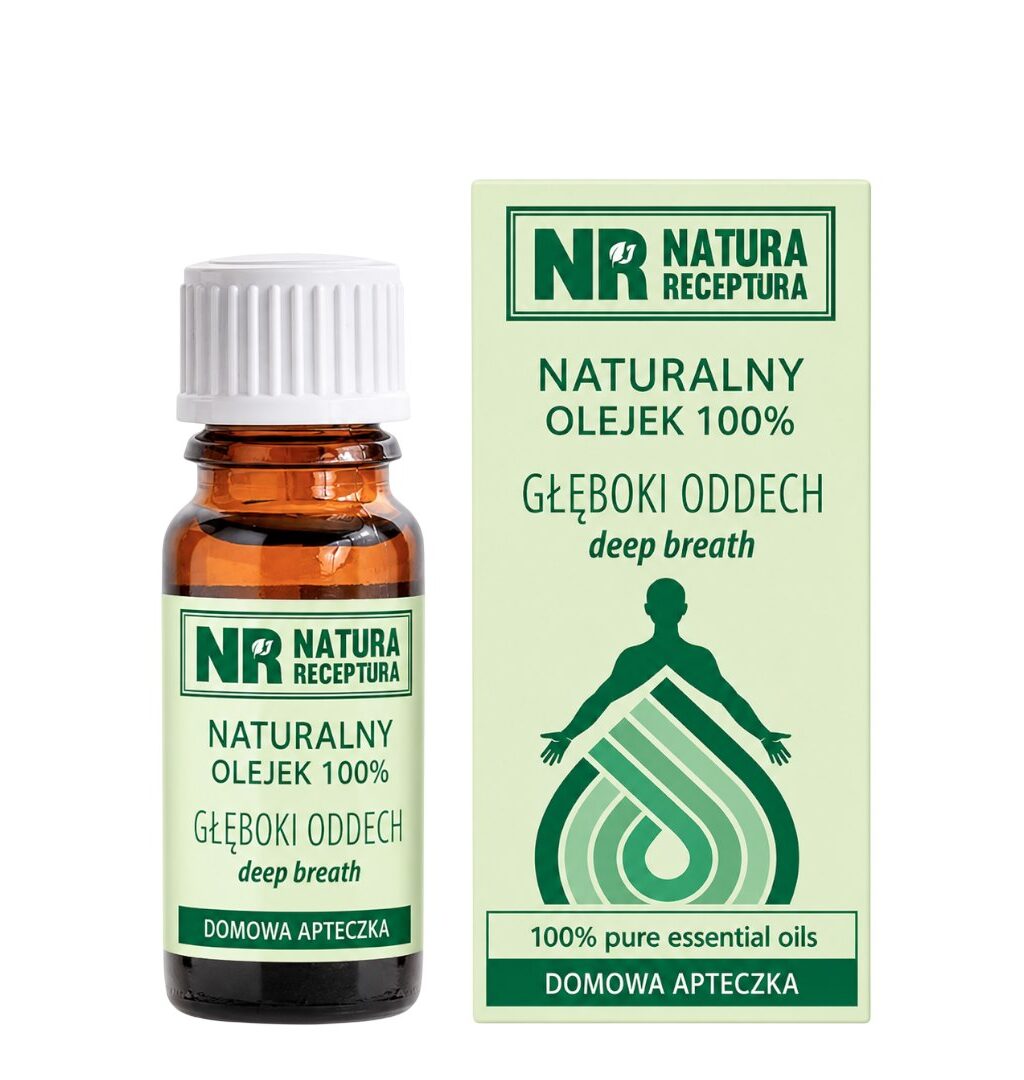 Olejek Eteryczny Głęboki Oddech 10ml NATURA RECEPTURA