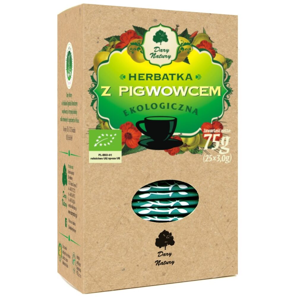Herbatka z Pigwowcem EKO 25*3g DARY NATURY