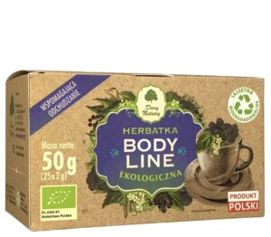 Herbatka Body Line Odchudzanie EKO 25*2g Dary Natury