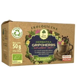 Herbatka Gripoherbs EKO 25*2g DARY NATURY