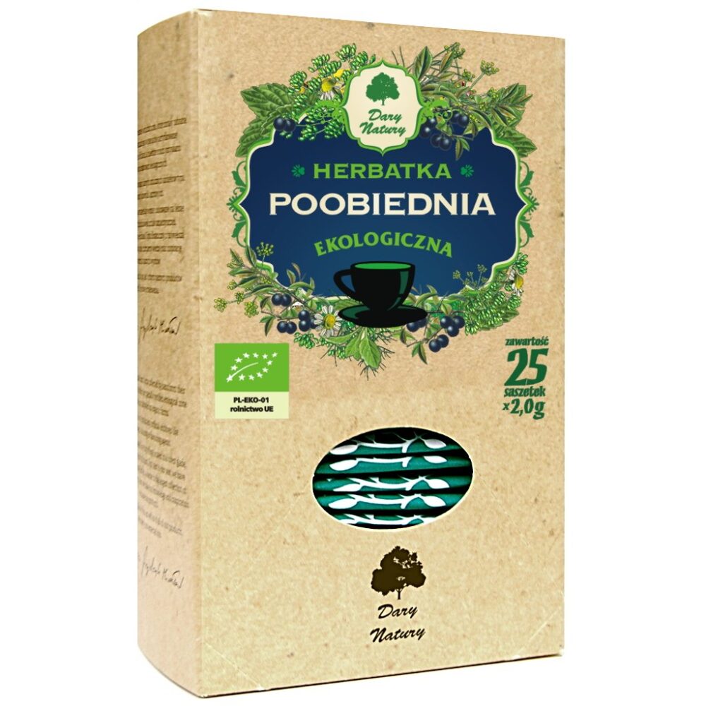 Herbatka Poobiednia EKO 25*2g DARY NATURY