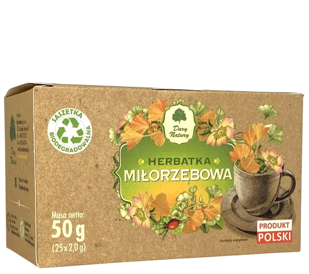 Herbatka Miłorzębowa fix 25*2g DARY NATURY Herbatka Miłorzębowa 25*2g DARY NATURY