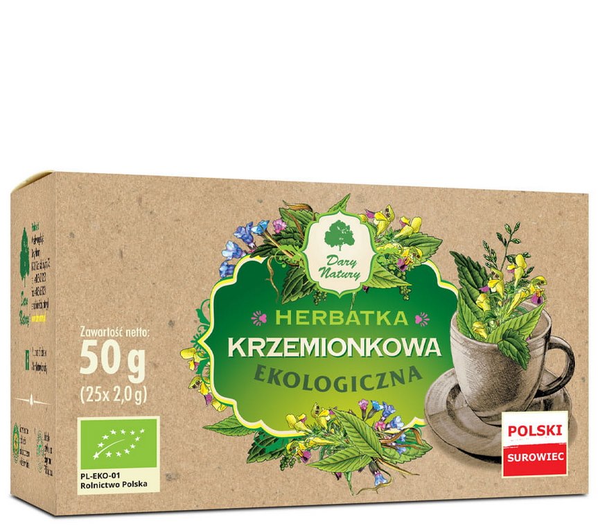 Herbatka Krzemionkowa EKO 25*2g DARY NATURY