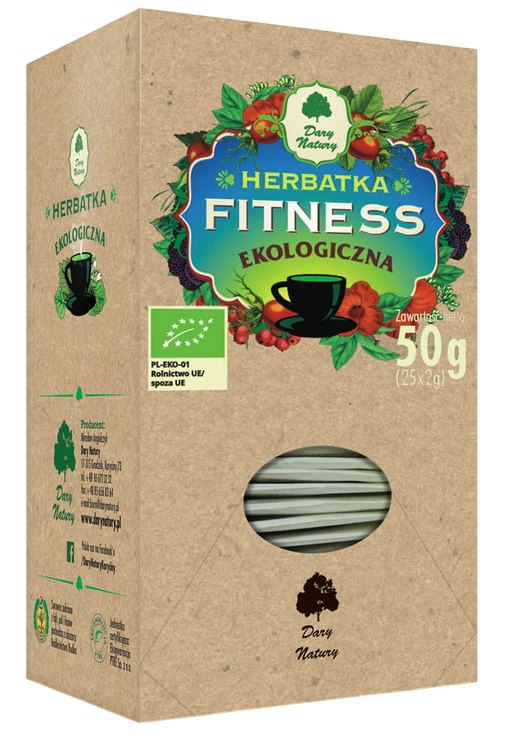 Herbatka Fitness EKO 25*2g DARY NATURY